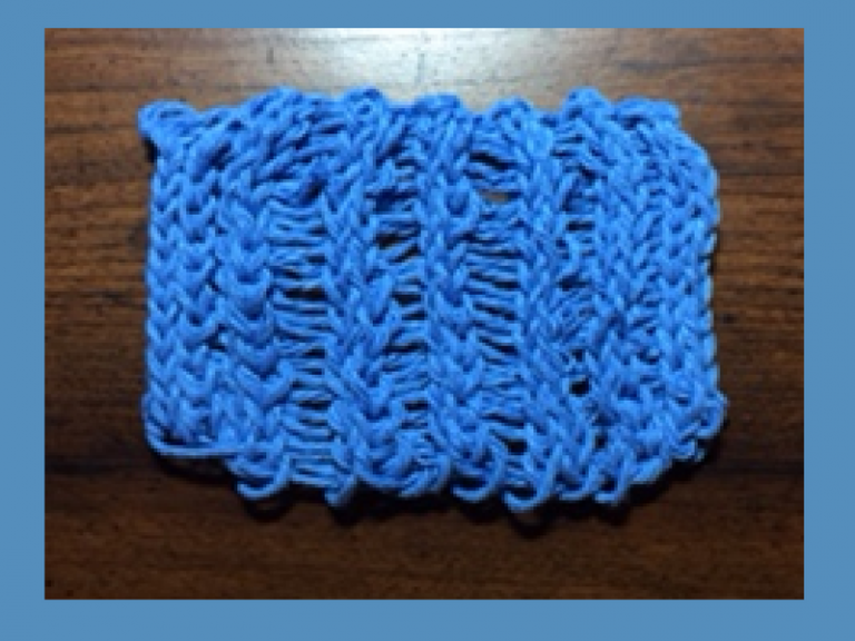 How to Knit the Ladder Stitch on the Loom Loom Knit Central