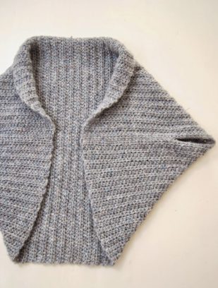 Basic Shrug Pattern – How Lovely! - Loom Knit Central