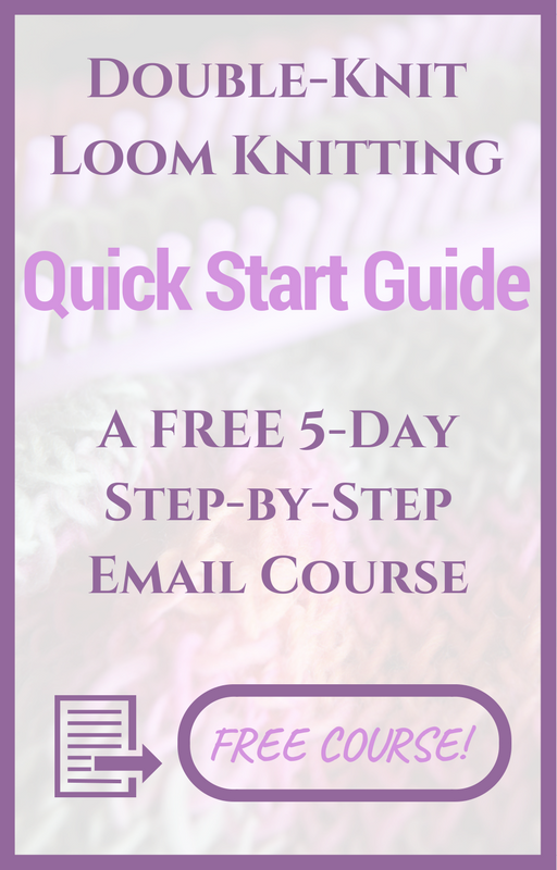 Double Knit Stitch How To S Loom Knit Central