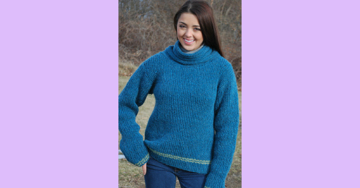 Doubleknit loom sweater. Loom Knit Central