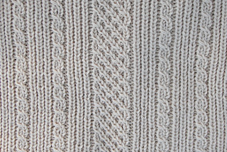 Beautiful Aran Baby Blanket - Loom Knit Central