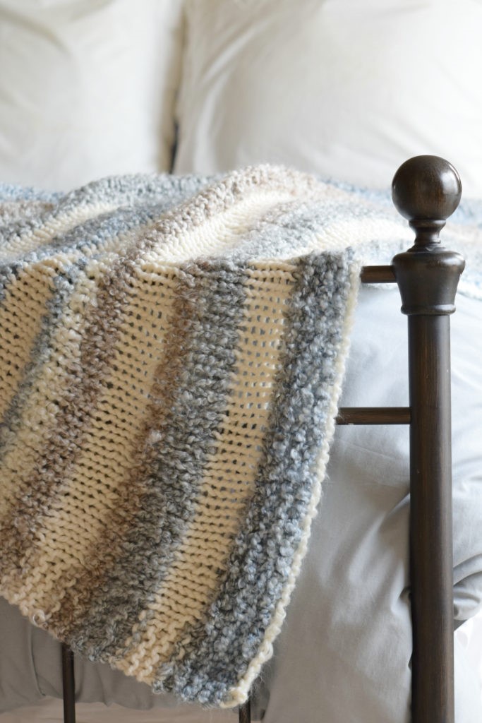 loom crochet blanket